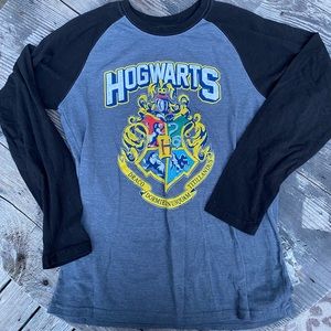 Hogwarts Harry Potter Baseball T-Shirt